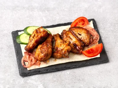 Шашлык из куриных крылышек