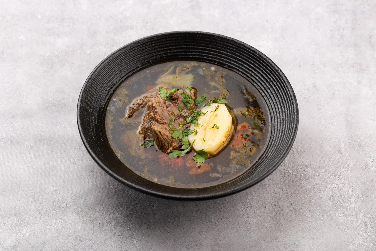 Шурпа с говядиной