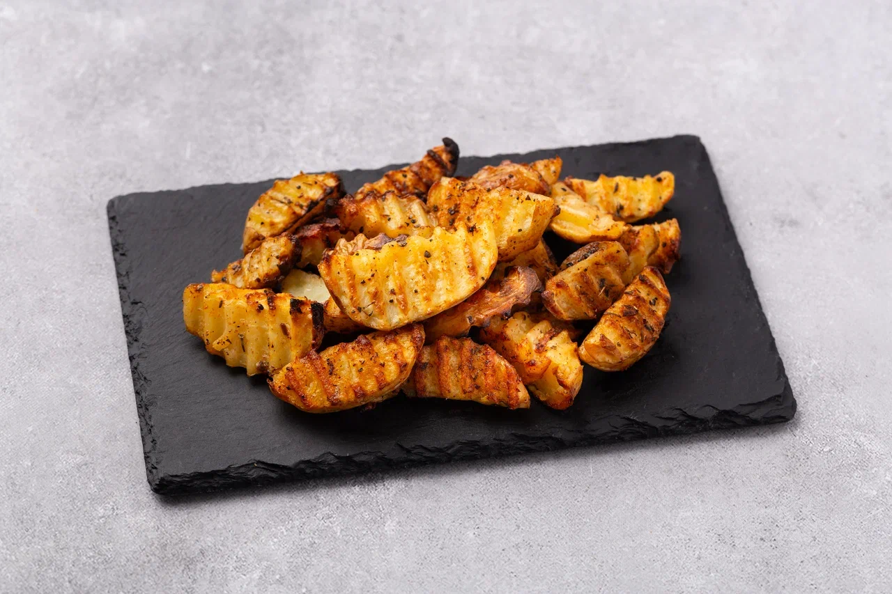 Картофель на мангале