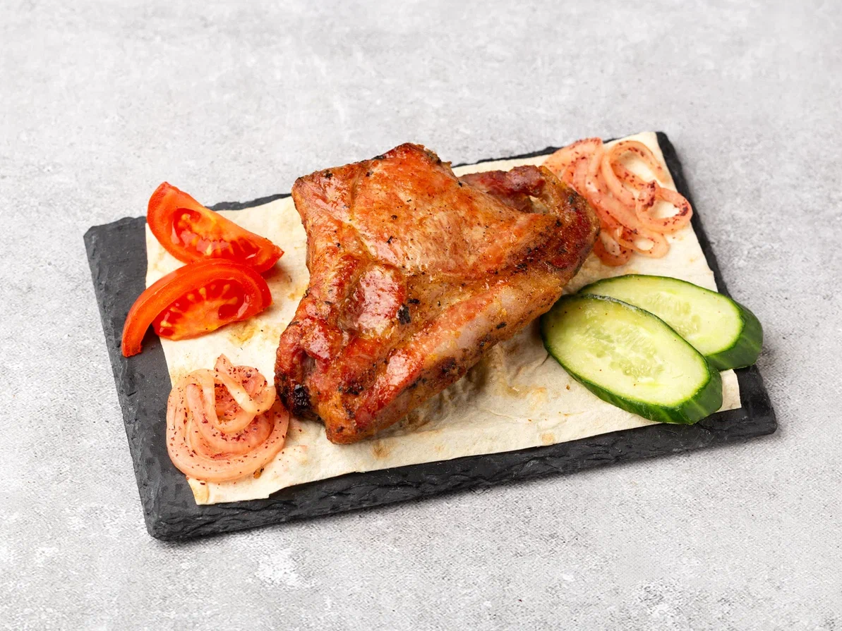 Шашлык из свиной корейки